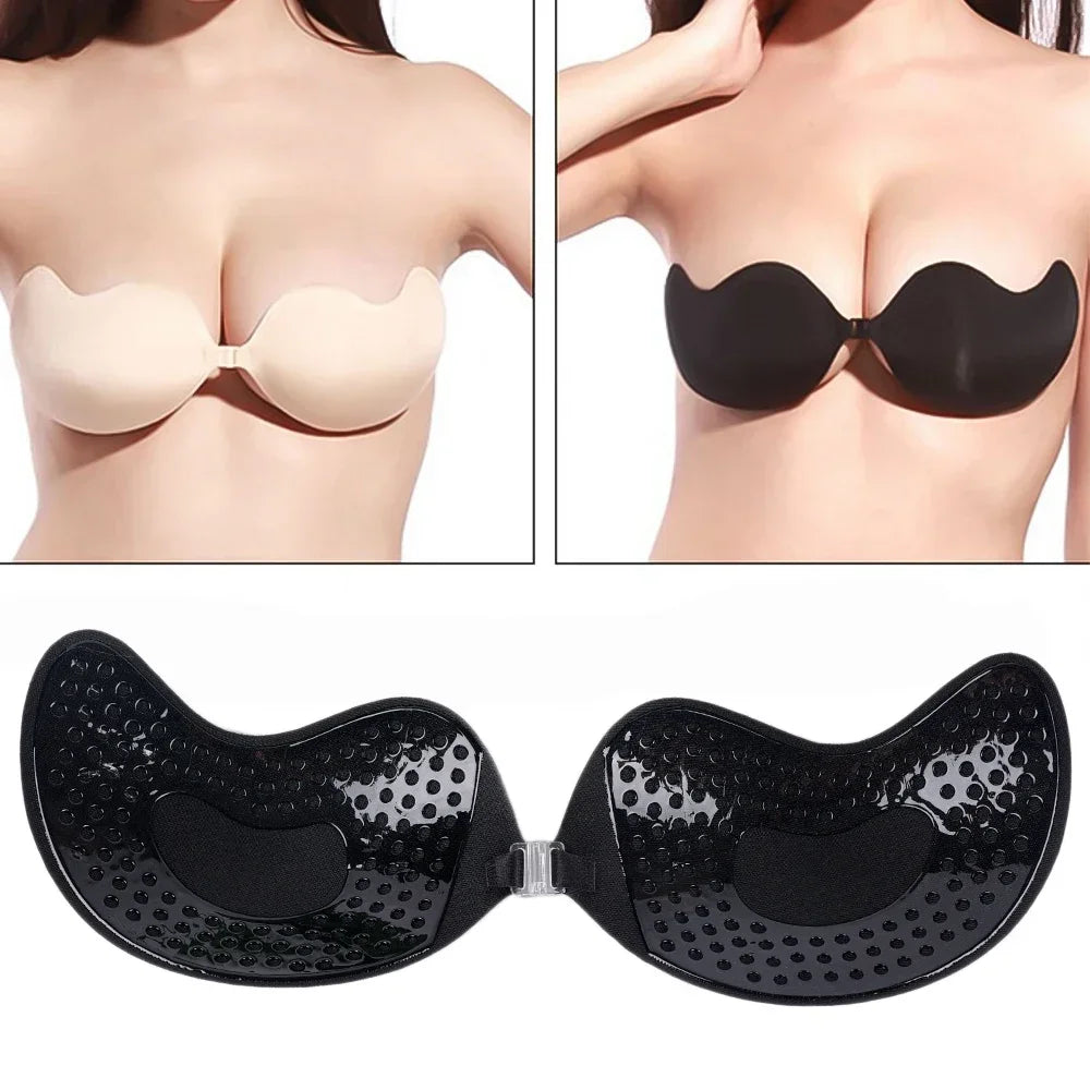 Soutien-Gorge Adhésif - Décolleté Parfait Sans Bretelle